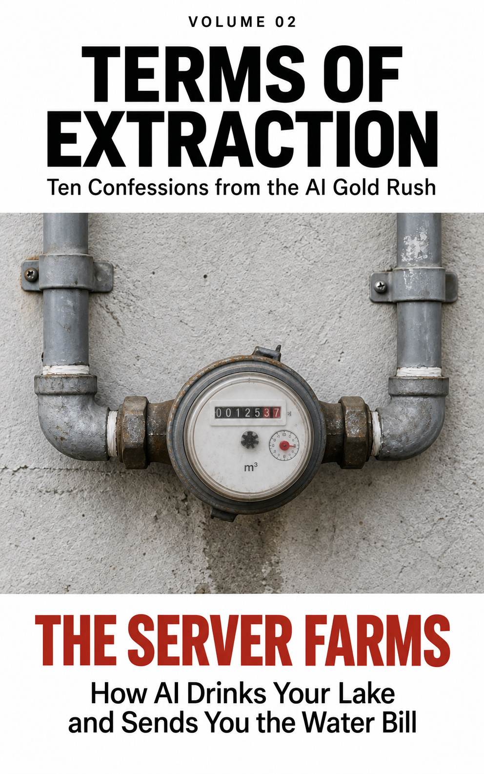 The Server Farms — approved book cover