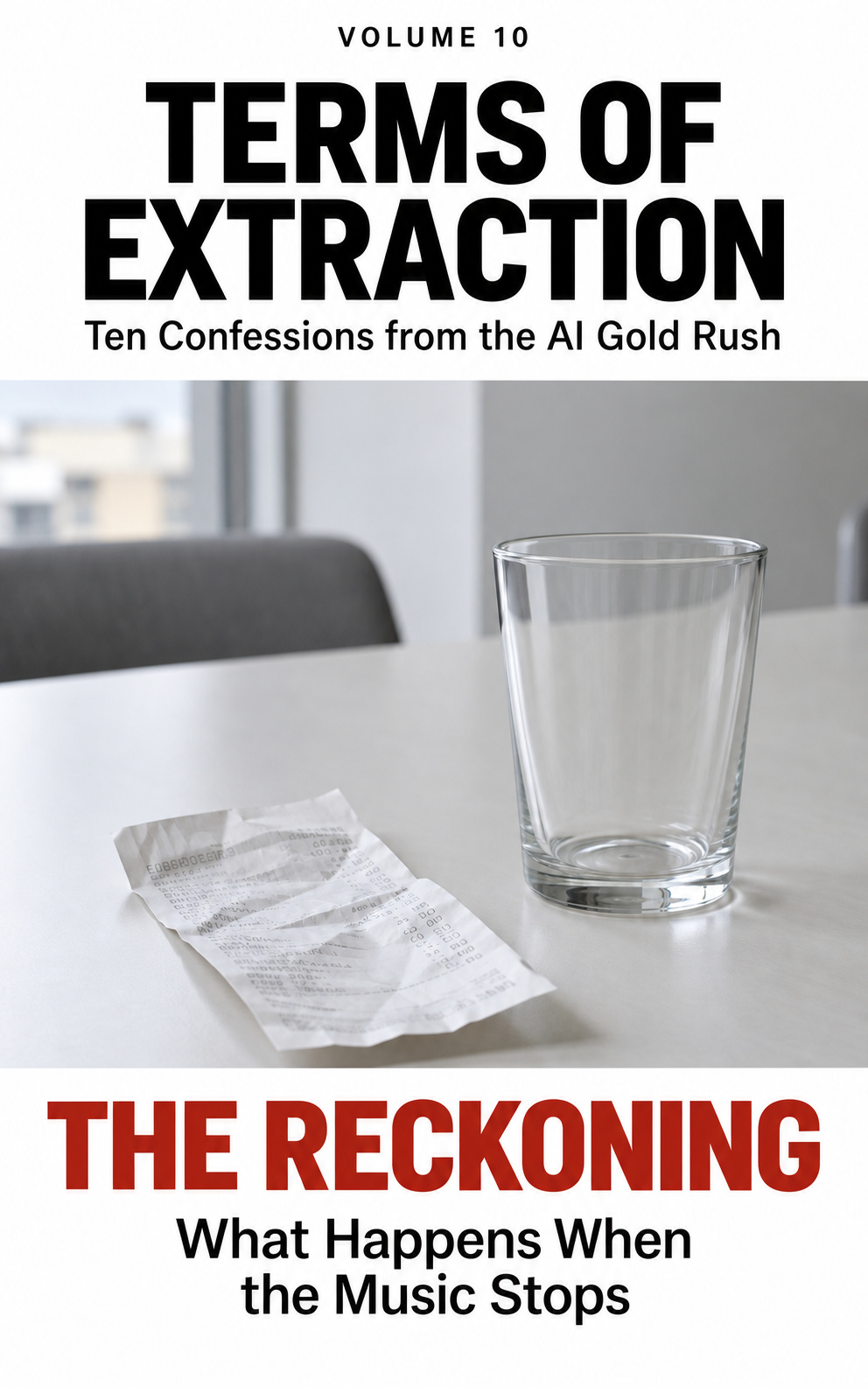 The Reckoning — approved book cover